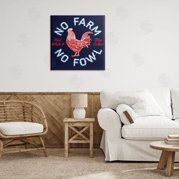 Stupell Industries Jedco Brands Inc. | No Farm Or Fowl Wall Art