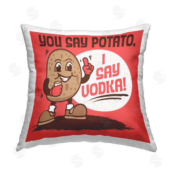 stupell industries Jedco Brands Inc. | Potato & Vodka Printed Throw Pillow