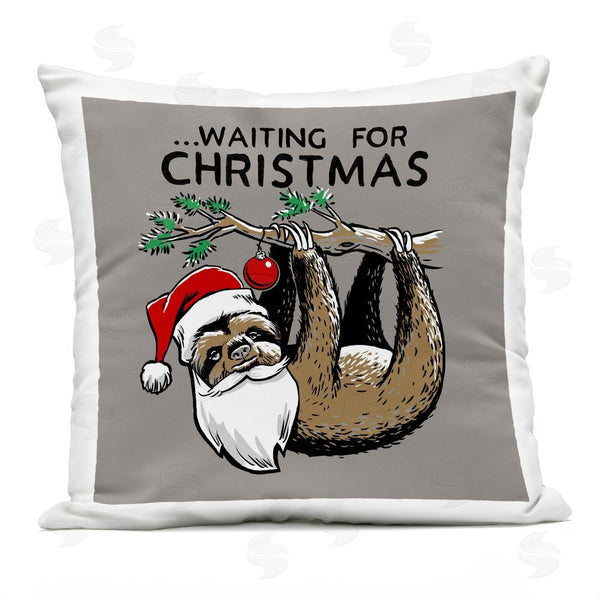 Stupell Industries Jedco Brands Inc. | Santa Christmas Sloth Printed Throw Pillow