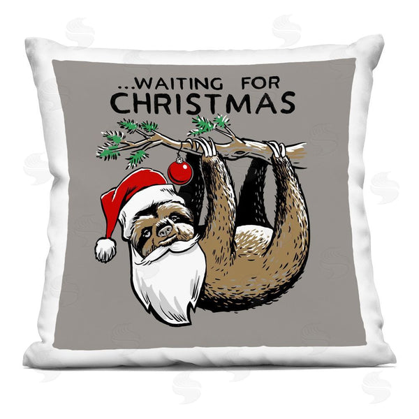 stupell industries Jedco Brands Inc. | Santa Christmas Sloth Printed Throw Pillow