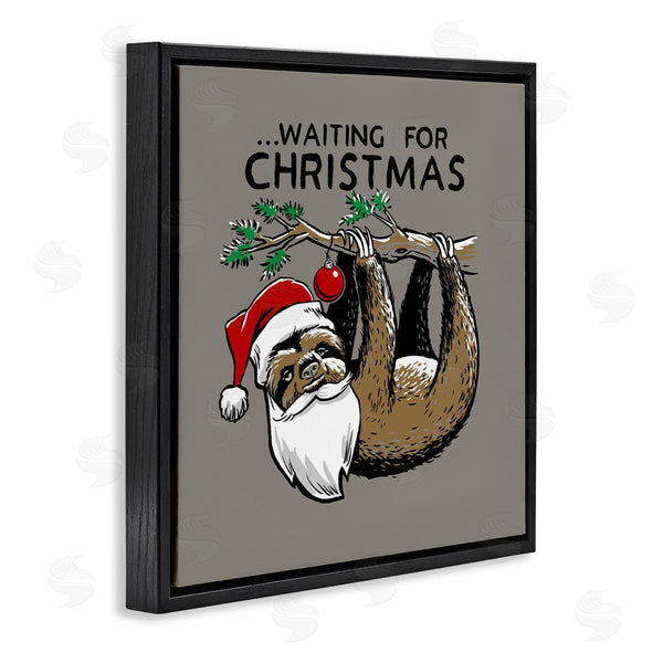 stupell industries Jedco Brands Inc. | Santa Christmas Sloth