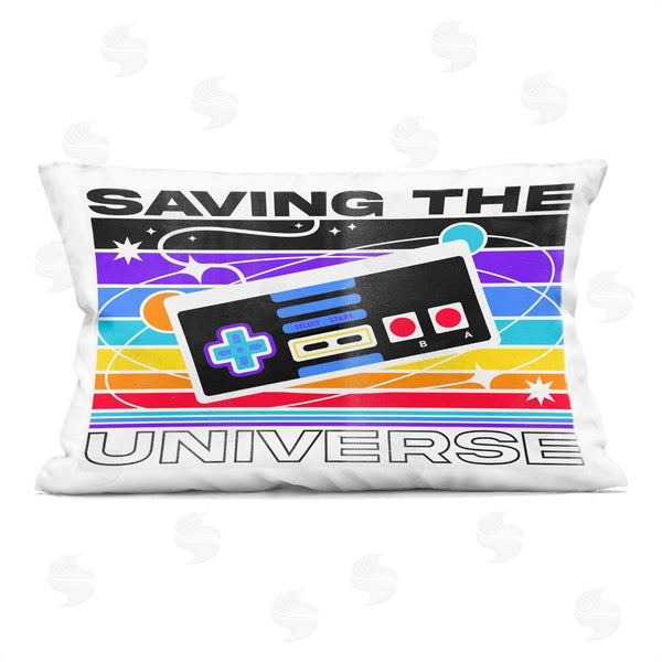 stupell industries Jedco Brands Inc. | Saving The Universe Retro Game Printed Throw Pillow