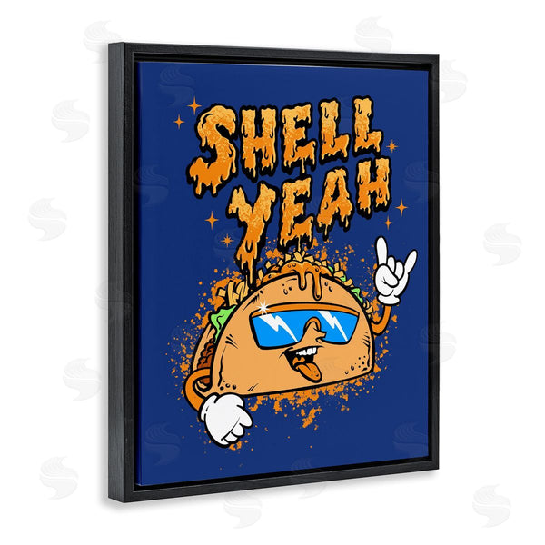 Stupell Industries Jedco Brands Inc. | Shell Yeah Funny Taco