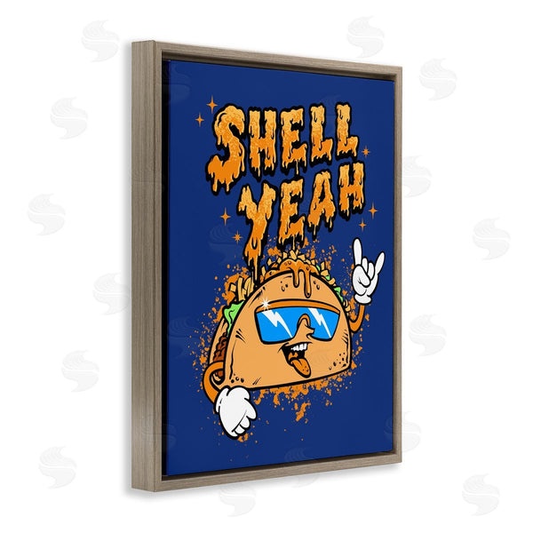 Stupell Industries Jedco Brands Inc. | Shell Yeah Funny Taco