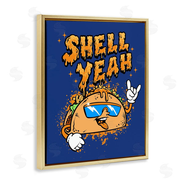 Stupell Industries Jedco Brands Inc. | Shell Yeah Funny Taco