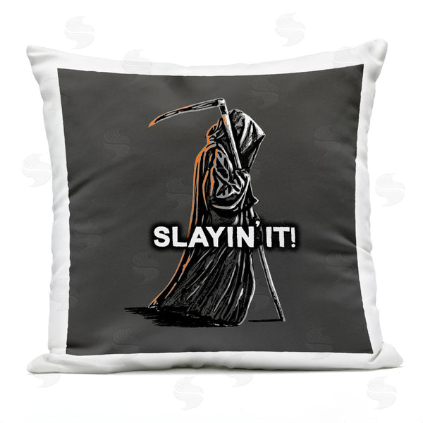 Stupell Industries Jedco Brands Inc. | Slayin' It Grim Reaper Printed Throw Pillow