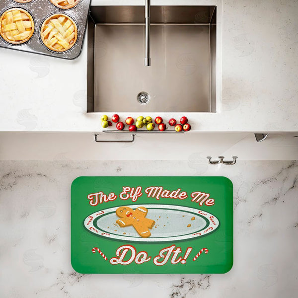 Stupell Industries Jedco Brands Inc. | The Elf Made Me Do It Anti-Fatigue Mat