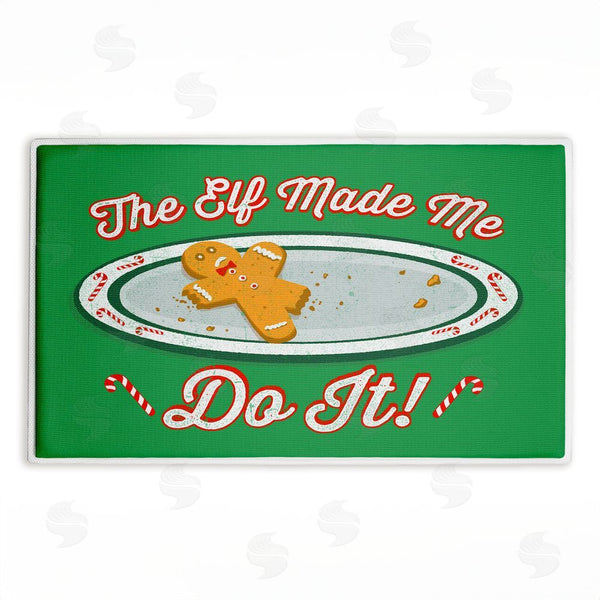 stupell industries Jedco Brands Inc. | The Elf Made Me Do It Plush Bath Mat