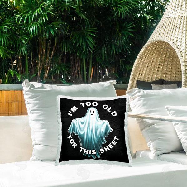 Stupell Industries Jedco Brands Inc. | Too Old For This Sheet Printed Throw Pillow