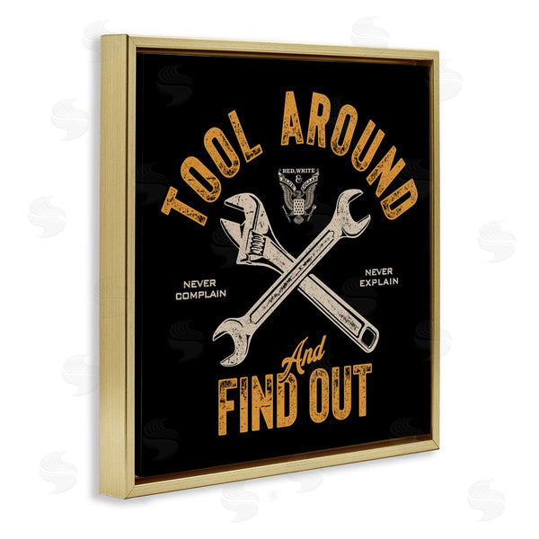 Stupell Industries Jedco Brands Inc. | Tool Around & Find Out
