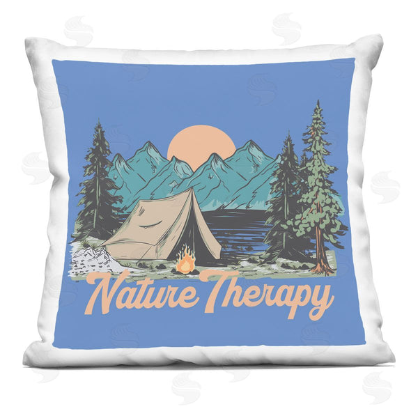 stupell industries Jedco Brands Inc. | Vintage Nature Therapy Camp Printed Throw Pillow