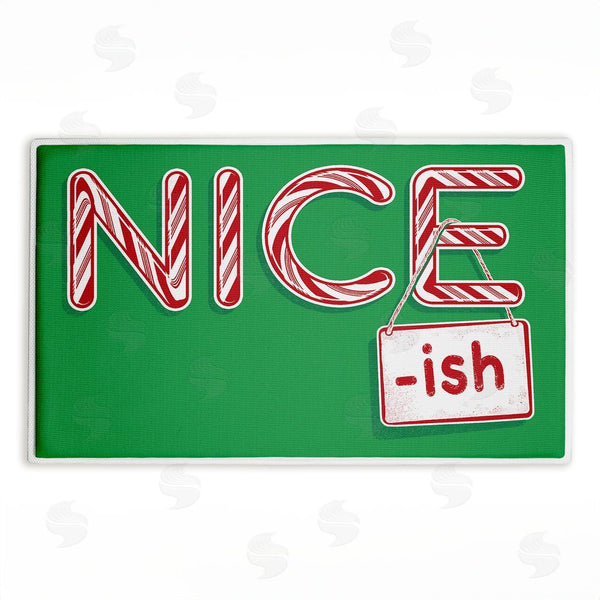 stupell industries Jedco Brands Inc. | Vintage Nice-ish Humor Plush Bath Mat