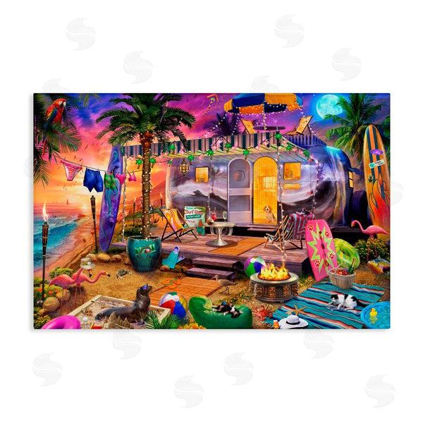 stupell industries Jeff Haynie | Fun Beach Vacation Camper Wall Art