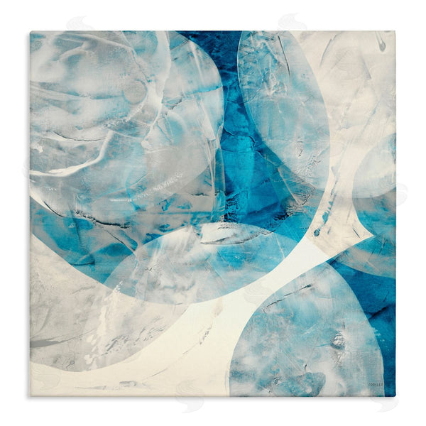 stupell industries Jeff Iorillo | Layered Blue Spheres Wall Art