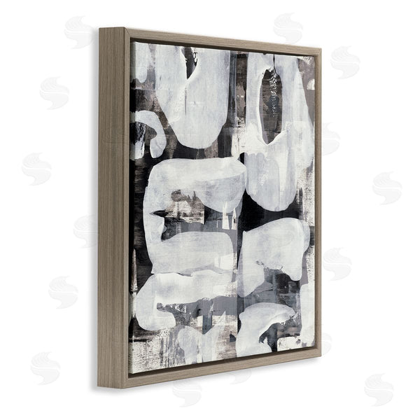 Stupell Industries Jeff Iorillo | Layered Shapes Collage Wall Art