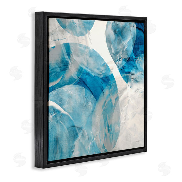Stupell Industries Jeff Iorillo | Opaque Blue Spheres