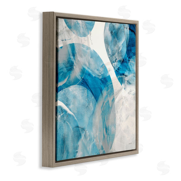 Stupell Industries Jeff Iorillo | Opaque Blue Spheres