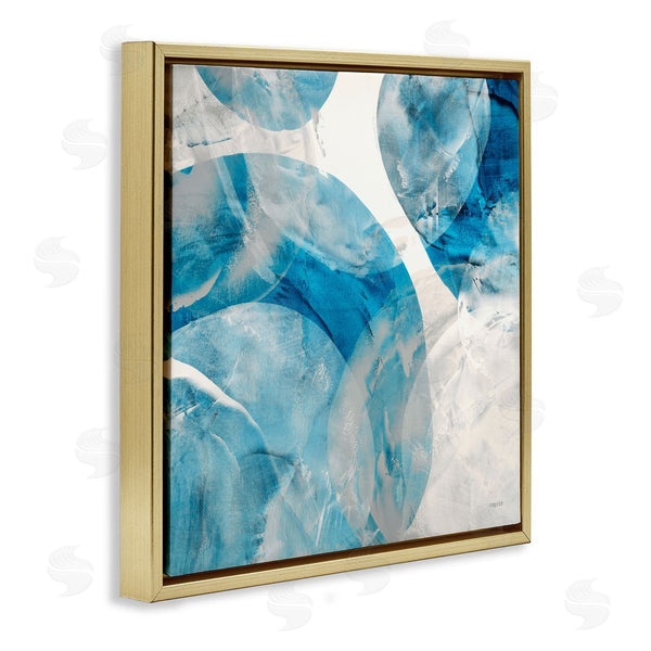 Stupell Industries Jeff Iorillo | Opaque Blue Spheres