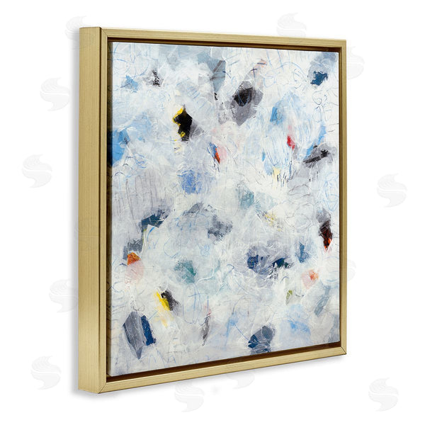 Stupell Industries Jeff Iorillo | Subtle Scribbles Over Abstract