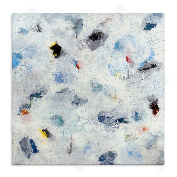 stupell industries Jeff Iorillo | Subtle Scribbles over Abstract