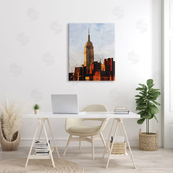 Stupell Industries Jeff Pica | Empire State Building Cityscape Wall Art