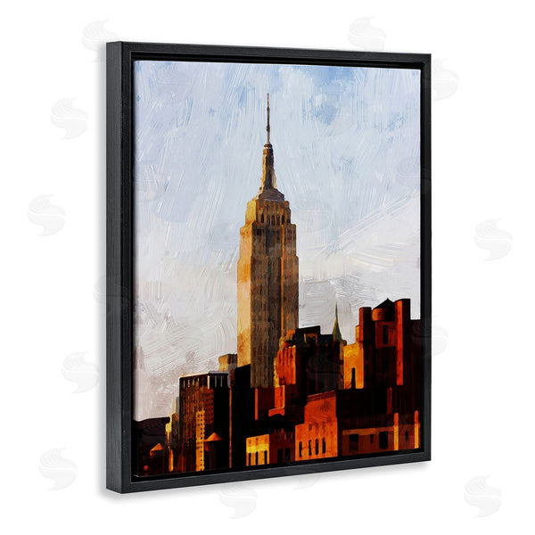Stupell Industries Jeff Pica | Empire State Building Cityscape Wall Art