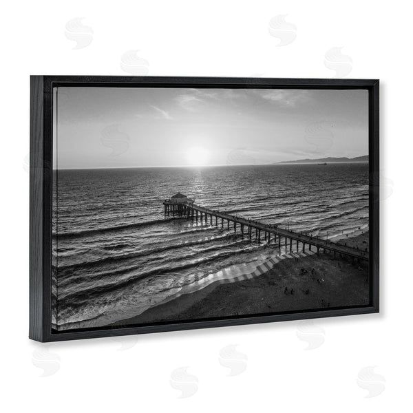 Stupell Industries Jeff Poe Photography | Serene Morning Pier Wall Art