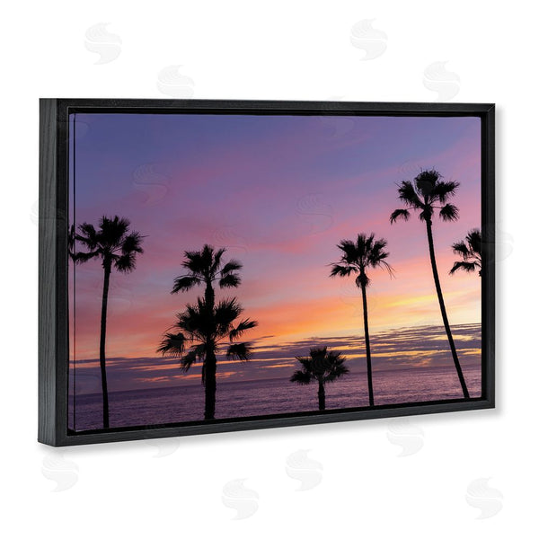 Stupell Industries Jeff Poe Photography | Sunsets & Scattered Palm Trees Wall Art