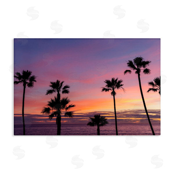 stupell industries Jeff Poe Photography | Sunsets & Scattered Palm Trees Wall Art