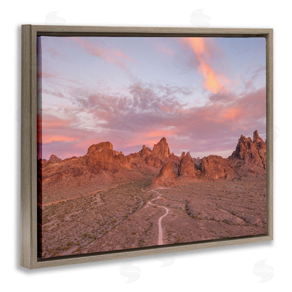 Stupell Industries Jeff Poe Photography | Vast Canyon Road Desert Scene Wall Art