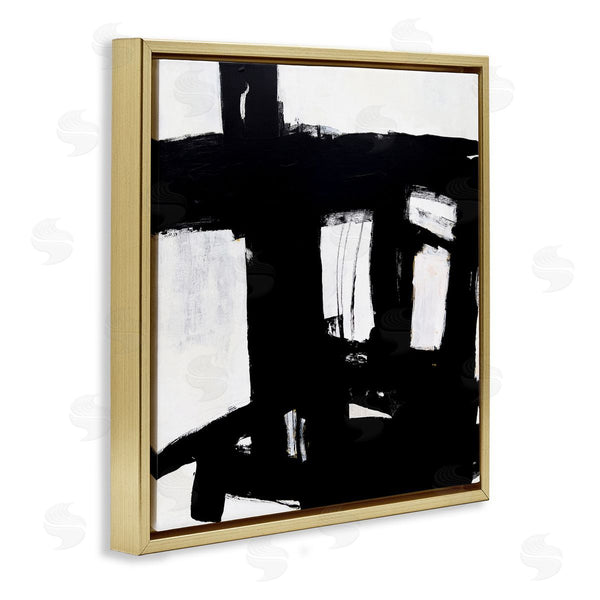 Stupell Industries Jeffrey Tover | Industrial Black Streaks