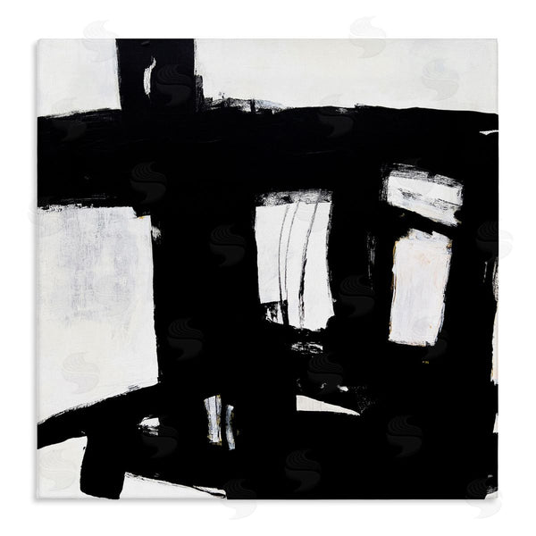 stupell industries Jeffrey Tover | Industrial Black Streaks