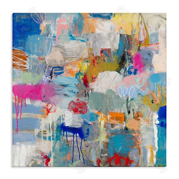 stupell industries Jeffrey Tover | Playful Pop Abstraction Collage