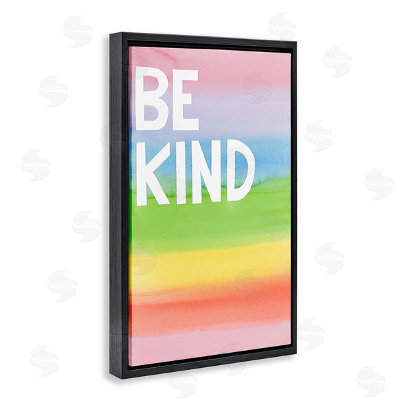 Stupell Industries Jen Bucheli | Be Kind Ombre Rainbow
