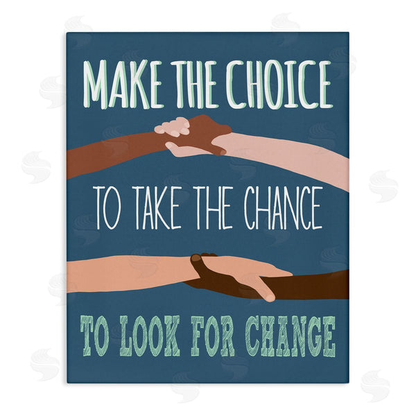 stupell industries Jen Bucheli | Look For Change Diverse Hand Holding