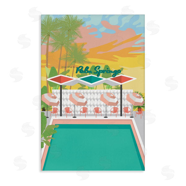 stupell industries Jen Bucheli | Palm Springs Pool Time