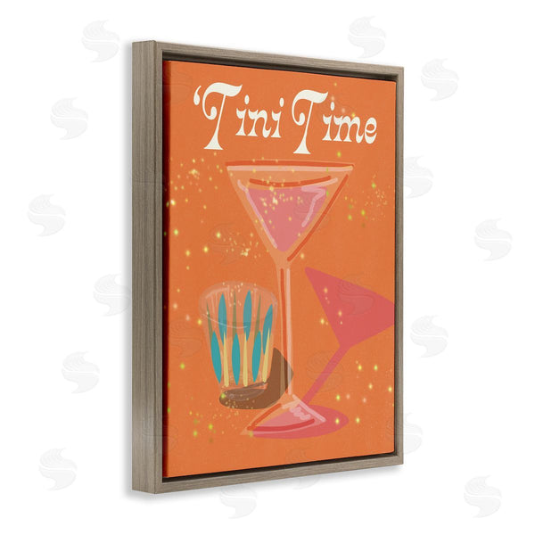 Stupell Industries Jen Bucheli | Tini Time Cocktail Wall Art