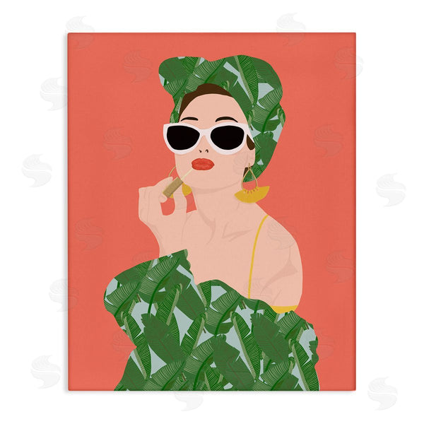 stupell industries Jen Bucheli | Woman in Tropical Fashion