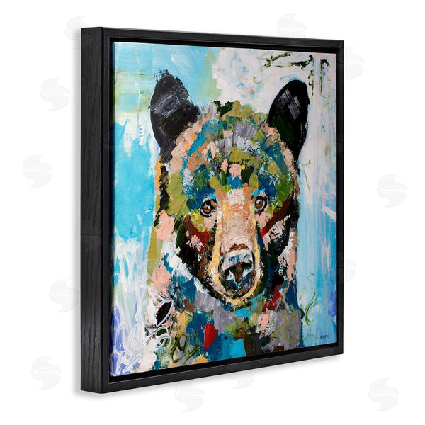 Stupell Industries Jen Seeley | Abstract Chaotic Bear Wildlife Wall Art