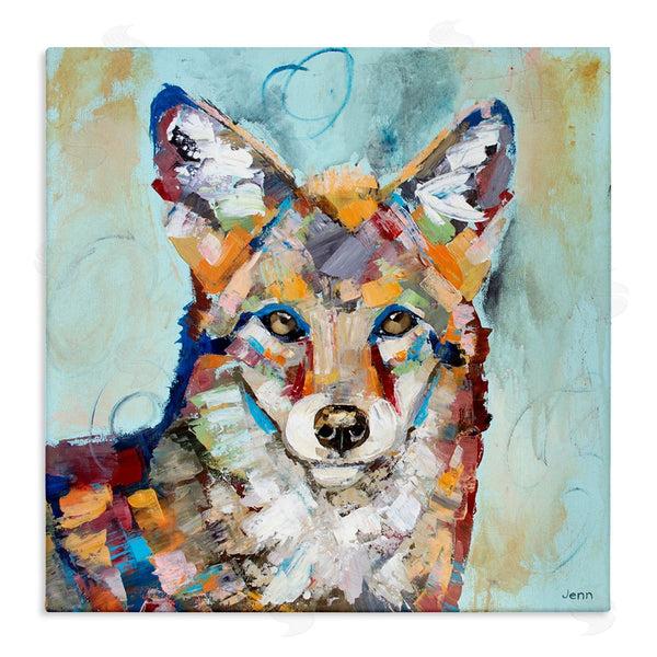 stupell industries Jen Seeley | Abstract Fox Painting Modern Strokes Wall Art
