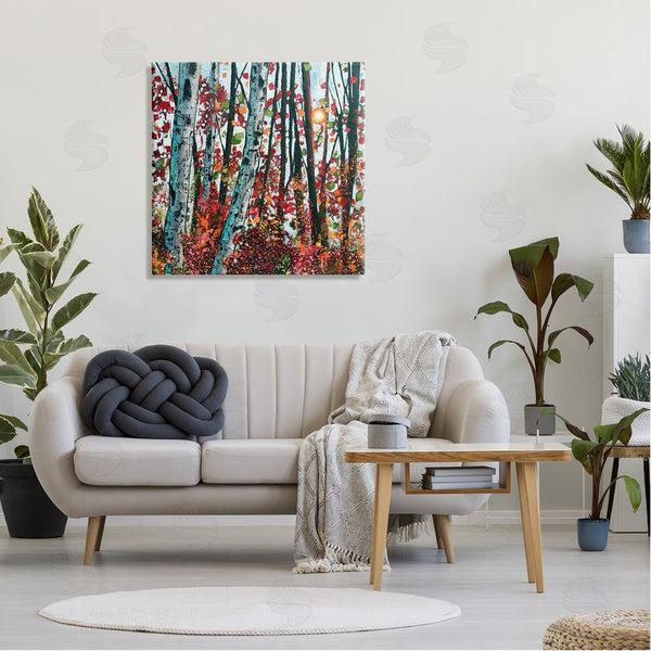 Stupell Industries Jen Seeley | Modern Bold Woodland Birch Trees Wall Art