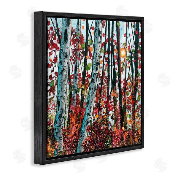 Stupell Industries Jen Seeley | Modern Bold Woodland Birch Trees Wall Art