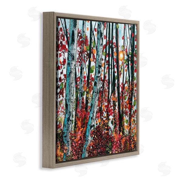 Stupell Industries Jen Seeley | Modern Bold Woodland Birch Trees Wall Art