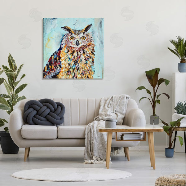 Stupell Industries Jen Seeley | Street Style Modern Owl Wall Art