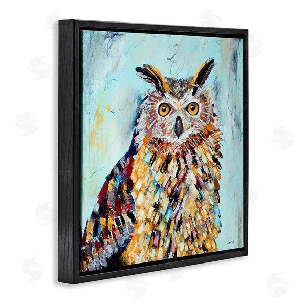 Stupell Industries Jen Seeley | Street Style Modern Owl Wall Art