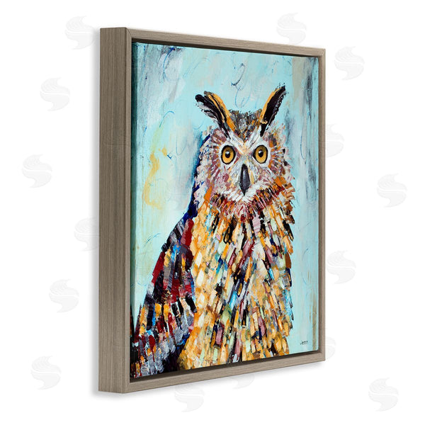Stupell Industries Jen Seeley | Street Style Modern Owl Wall Art