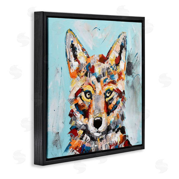 Stupell Industries Jen Seeley | Urban Fox Brushed Splatter Wall Art