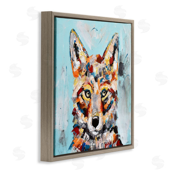 Stupell Industries Jen Seeley | Urban Fox Brushed Splatter Wall Art