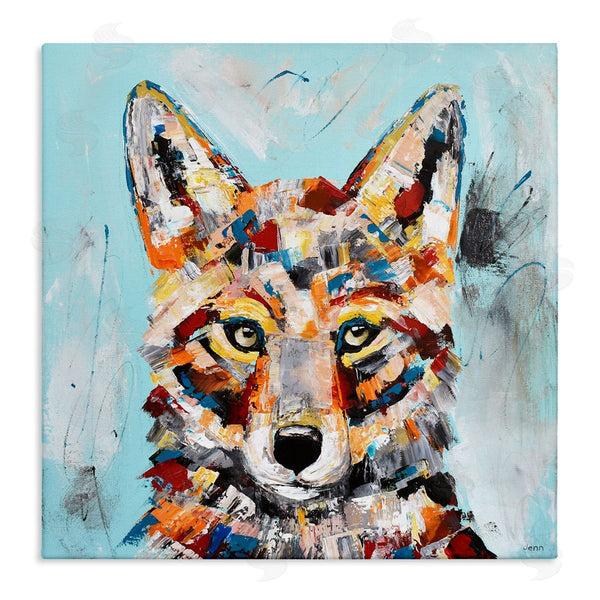 stupell industries Jen Seeley | Urban Fox Brushed Splatter Wall Art