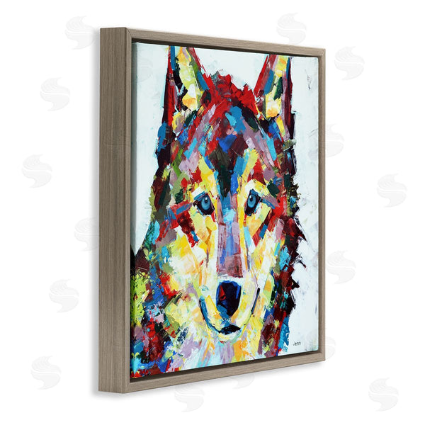 Stupell Industries Jen Seeley | Urban Style Wolf Abstract Wall Art